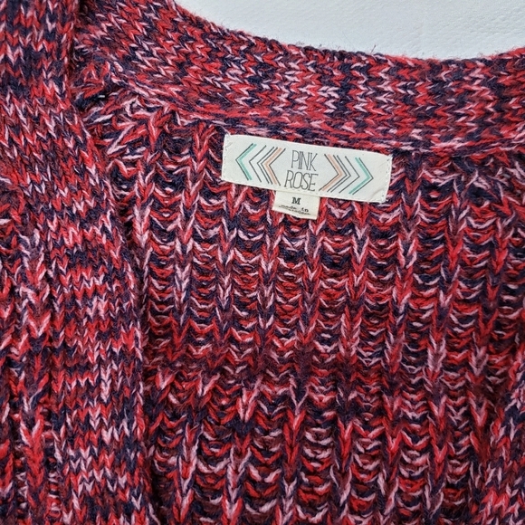 Knitted multi color cardigan - Picture 6 of 8